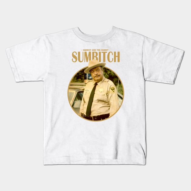 SUMBITCH POLICE Kids T-Shirt by SUMBITCH.STORE